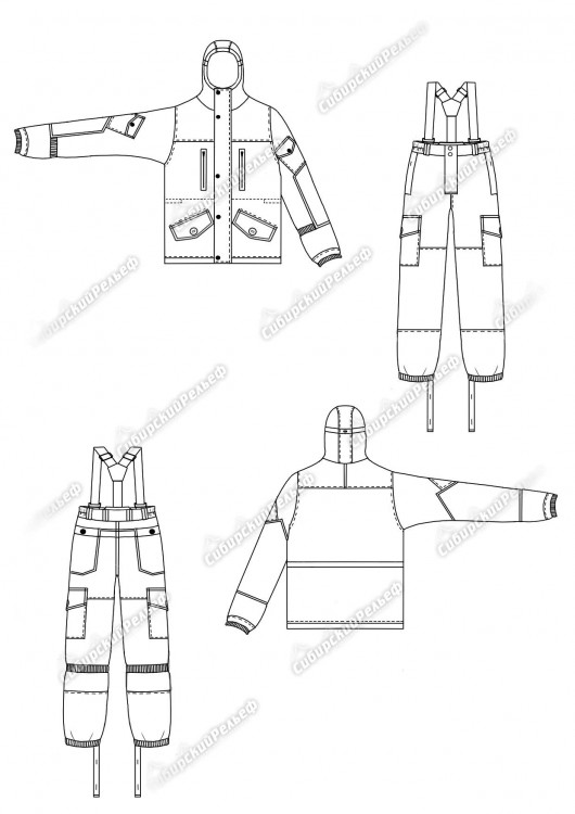Костюм "Горка на флисе"